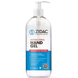 Zidac Alcohol Hand Sanitiser – 500ml