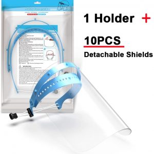 Virus Protection Face Shield x 10