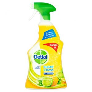 Dettol Clean & Fresh Lemon & Lime Spray