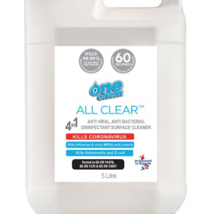 One Chem All Clear Antiviral Disinfectant 5Ltr