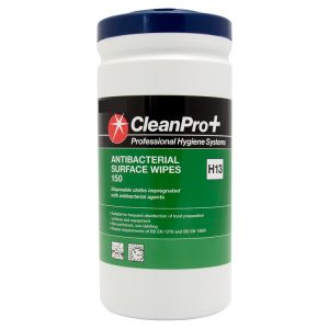 CleanPro+ Anitbacterial Surface Wipes 150