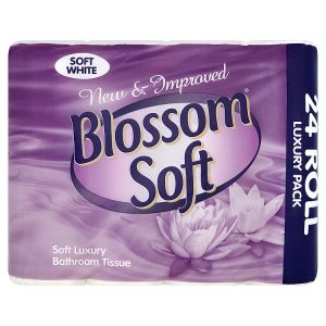 Blossom Soft White Luxury Bathroom Tissue